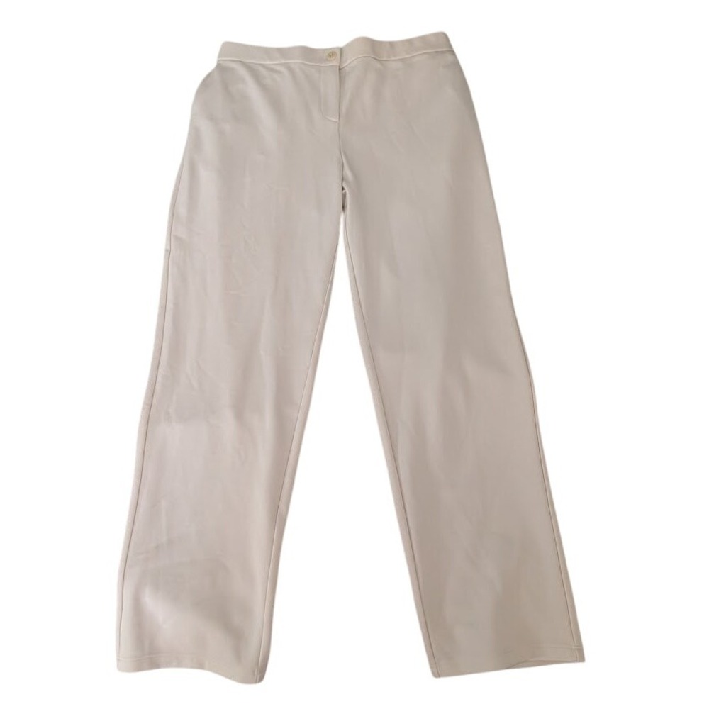 Eileen Fisher Women's Pants Tencel Lyocell Blend‎ Size M Medium Beige Career